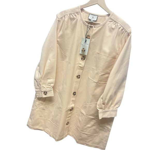 Tuckernuck NWT Stone Blake Shift Shirt Dress - Picture 2 of 8